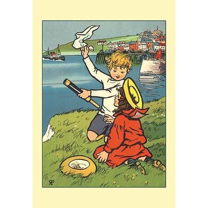 On the River 12 x 18 Poster