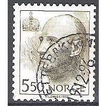Norge 1993 Michel 1118X O Cote (2013) 1.80 Euro Roi Harald V Cachet rond