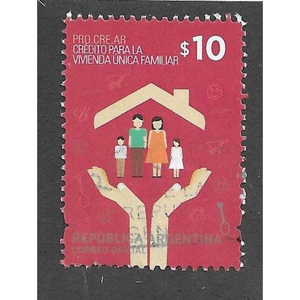 ARG 2014 $10.00 'THE DECADE, NEW LAWS' FINE USED (EBID79-147)