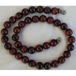 Brown cat eye necklace
