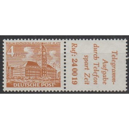 Mi: W29 MH 1952 Cat € 90