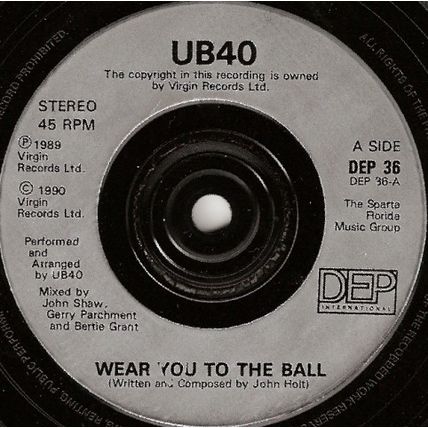 UB40 - Wear You To The Ball 7", Single, Sil Mint (M)