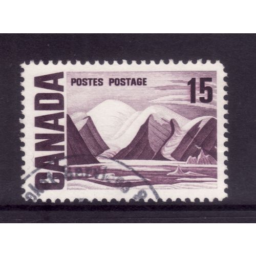 CANADA 1967 SG 586 15c DULL PURPLE BYLOT ISLAND FINE USED #4