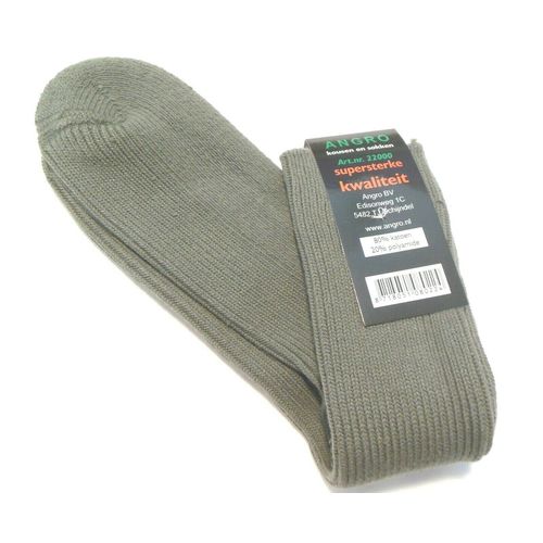 Khaki Hiking Walking Socks in Medium (39-42) Great for Warm Feet Angro