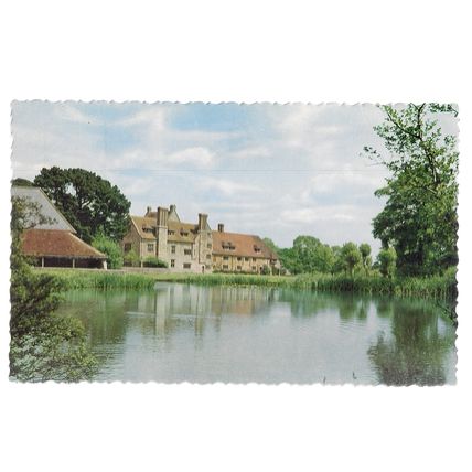 MICHELHAM PRIORY, HAILSHAM, SUSSEX unused vintage postcard by Shoesmith =
