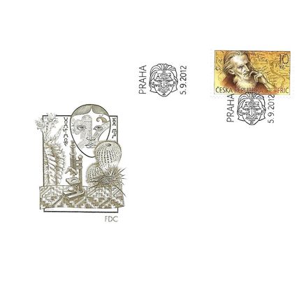 Mi 733 FDC: 130th Anniversary of the Birth of Alberto Vojtěch Frič