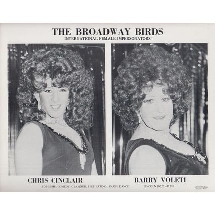 Broadway Birds Butlins Holiday Camp Female Impressionist Fire Eaters Media Photo