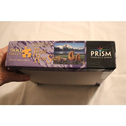 FRONT ROW SEATS 500 PIECE PUZZLE MOSTLY SEALED BEARS
