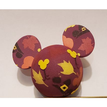 DISNEY MICKEY EARS AUTUMN LEAVES PILGRIM CAR TRUCK ANTENNA TOPPER~NEW~HARVESTNW