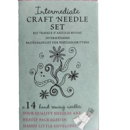 John James Crafters Collection Hand Sewing Needles Beading Quilting Knitters JJ4