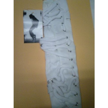 Michael Jackson inspired wrist band white NEW