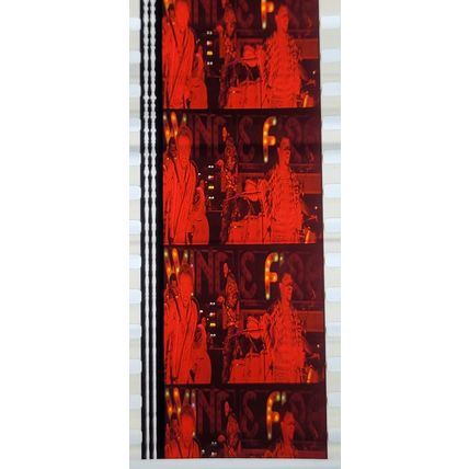 EARTH WIND & FIRE. Pk MTP - A031e. 1 STRIP OF 5 - 35MM FILM CELLS. A rare strip