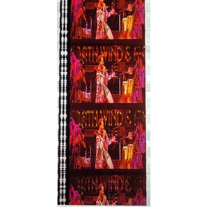 EARTH WIND & FIRE. Pk MTP - A045s. 1 STRIP OF 5 - 35MM FILM CELLS. A rare strip