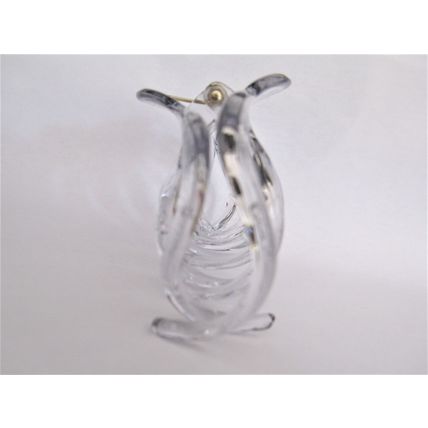 Large clear transparent gray hair claw clip for thick hair