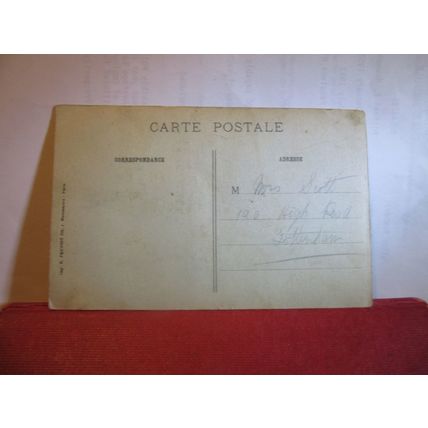 multiview, CORBIE, SOMME, FRANCE unused antique postcard =