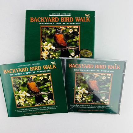 Backyard Bird Walk Audio CD & Booklet Northword Press Lang Elliott, John Sill