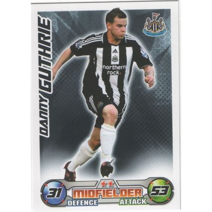 Match Attax 2008/2009 Danny Guthrie Newcastle United