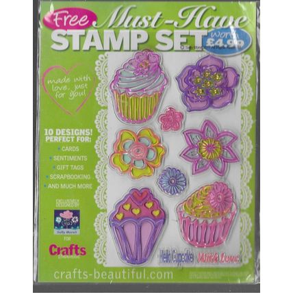 Must Have Stamp Set. App 9x13cm. Stamping Cardmaking Scrapbooking Crafts