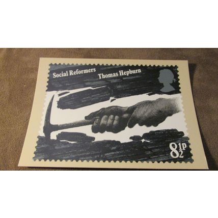 1976 GB PHQ Postcard - Social & Industrial Reform - PHQ14