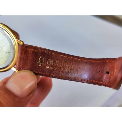 Vintage Quartz Wrist Watch Bulova 13153