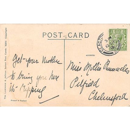 Lawson Wood : The Measured Mile : Lawrence & Jellicoe series 5006 pu 1915