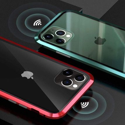 iPhone 12 Pro/iPhone 12 Magnetic Adsorption Cover 360° Full Body Blue