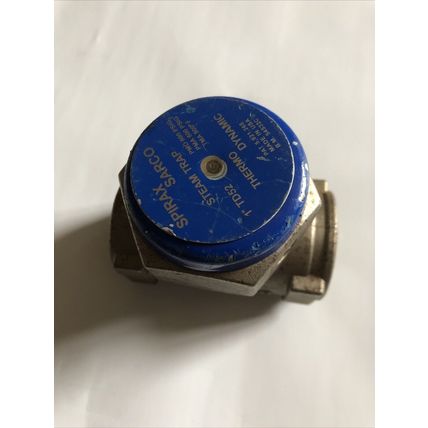 NEW 1" NPT SPIRAX SARCO TD 52 STEAM TRAP COOL BLUE THERMO DYNAMIC VALVE TD52,ED