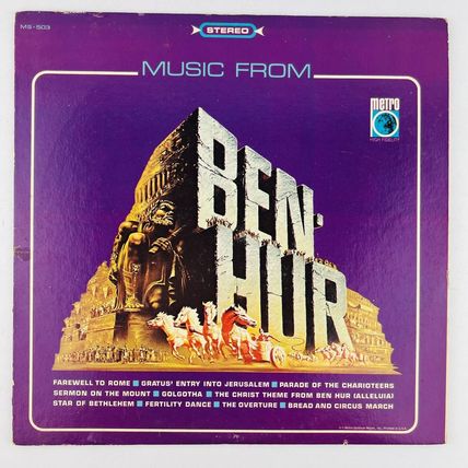 Frankenland State Symphony Orchestra – Music From Ben-Hur Soundtrack Vinyl LP