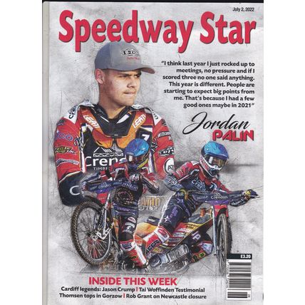 Speedway Star : July 2 , 2022. Polish SGP preview. Tai Woffinden testimonial