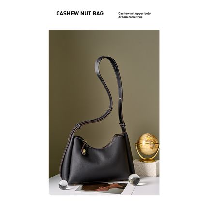Oversize Genuine Leather Tote Women Weekender Bag Shopper Handbag Black