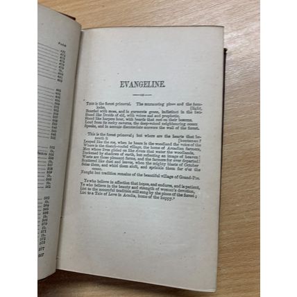 c1870s THE POETICAL WORKS OF LONGFELLOW ILLUSTRATED ANTIQUE BOOK (P3)