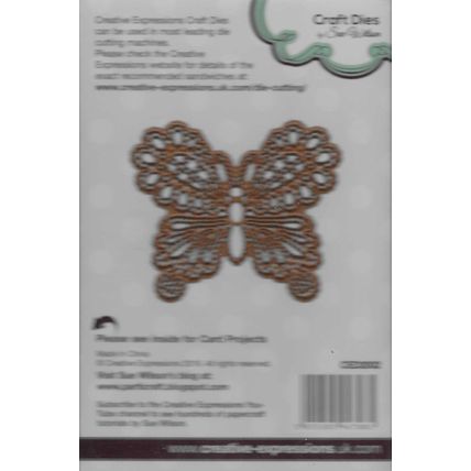Creative Expressions. Beautiful Butterfly Die. Die Cutting Cardmaking Crafts