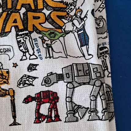 NEW Lot 2 STAR WARS Kitchen TOWELS Dish Hand Bathroom
