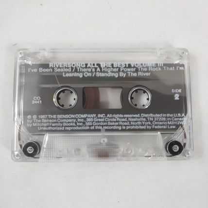 Riversong - All The Best - Volume 3 - Released 1987 - Cassette Tape - Used
