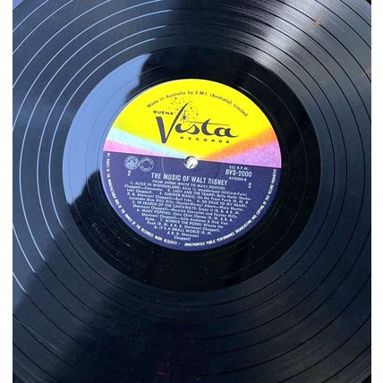 THE MUSIC OF WALT DISNEY From Snow White To Mary Poppins 1966 record album