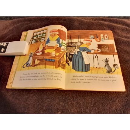 Little Golden Book The Gingerbread Man (F) 6th Edition By Nancy Nolte 1969