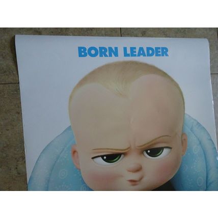 The Boss Baby - Movie Poster With Alec Baldwin - Advance with credits - Vers. B