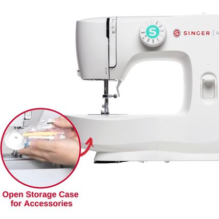 SINGER M1500 Lightweight & Portable Sewing Machine with Accessory Kit | 57 Stitc