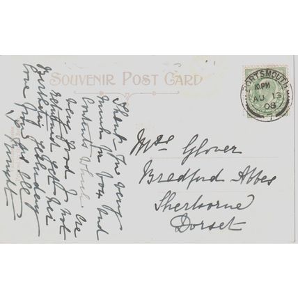 South Parade Southsea Hampshire Postcard undivided back (QHAM254)