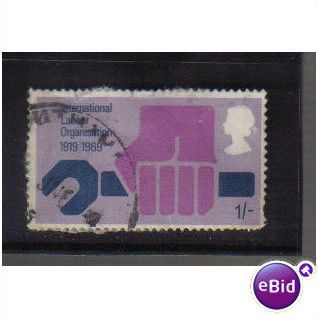 1969 GB I.L.O EMBLEM 1/ F/U SG 793