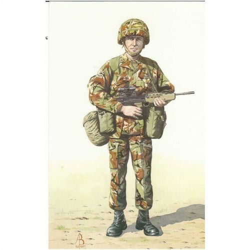 Lance Corporal The Royal Regiment Of Wales 24th/41st Foot 1991 Uniform Postcard