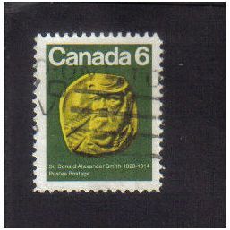 1970 canada sir donald a smith 6c f/u sg673