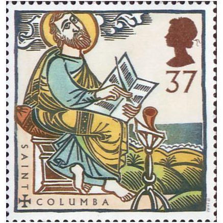 Great Britain 1997 Religious 37p St Columba Iona Unmounted Mint NHM SG1973 Stamp