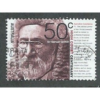 AUS 2003 50c '100TH ANN OF HIGH COURT' FINE USED (EBID34-270)