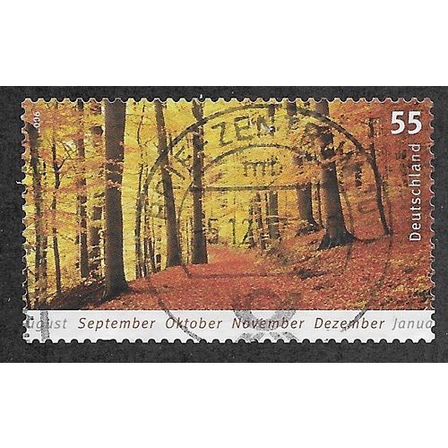 GER 2006 55c (S/A) ' AUTUMN ' FINE USED (EBID54-188)