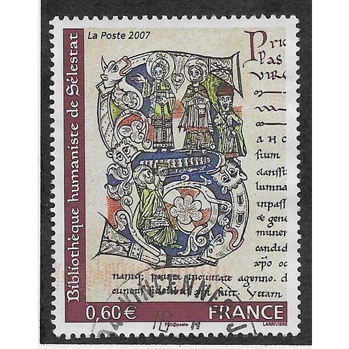 FRA 2007 60c 'SELESTAT HUMANIST LIBRARY' FINE USED (EBID61-880)
