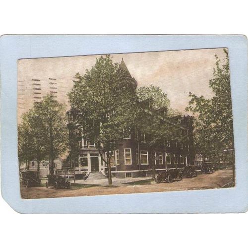 New Jersey Lakewood Bartlett Inn Street Scene Automobilists Headquarters w~3490