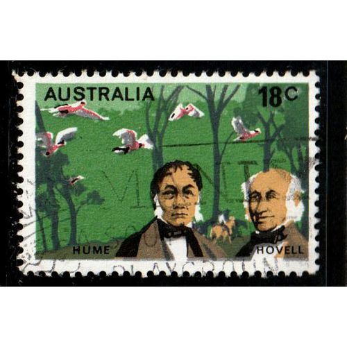 Australia 1976 Australian Explorers Hume & Hovel 18c Used Stamp