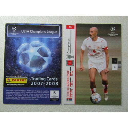 Panini UEFA 2007-2008 Champions League Football Card Variants (ef1)