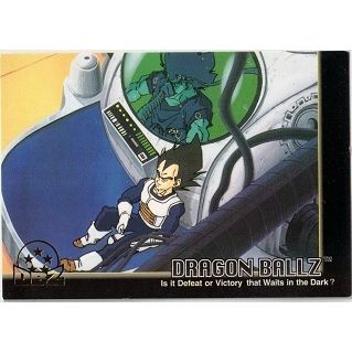 DRAGON BALL Z ' Is It Defeat or Victory ' card # 6 (1999)